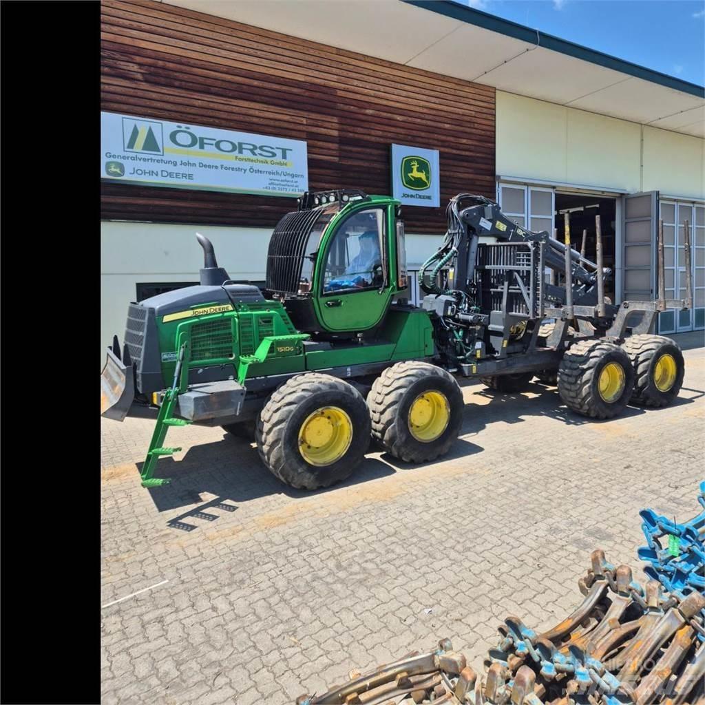 John Deere 1510 G Naudoti miškovežiai (Forvarderiai)