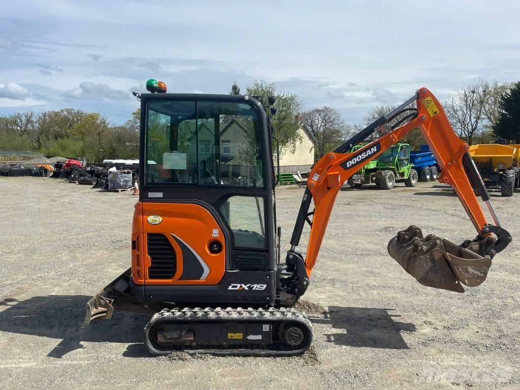 Doosan DX 19 Mini ekskavatoriai < 7 t