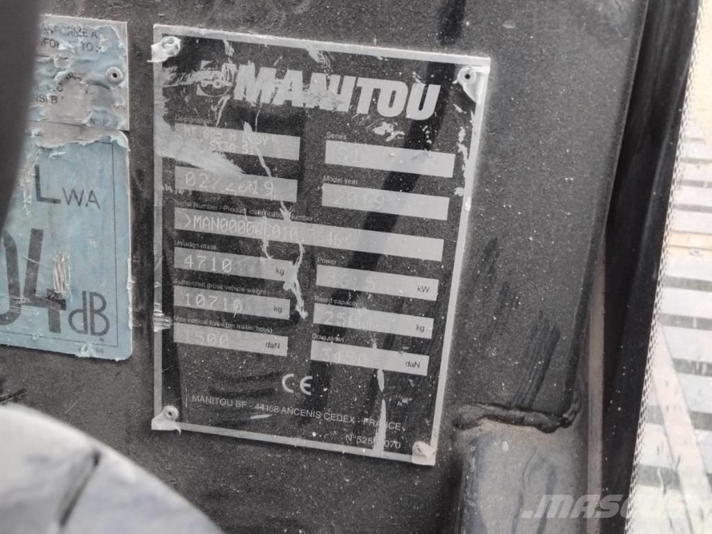 Manitou MT 625 Teleskopiniai krautuvai
