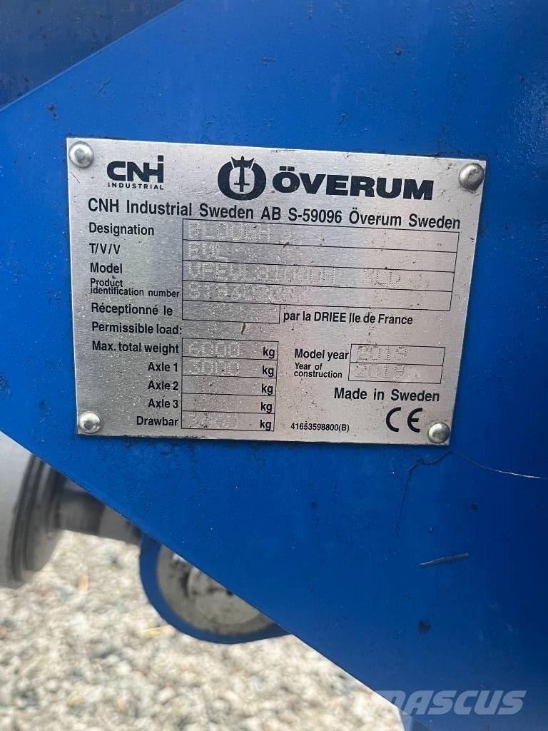 Överum VariFlexEVL Apverčiamieji plūgai