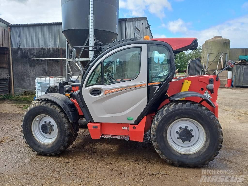 Manitou MLT 741-140 Teleskopiniai krautuvai