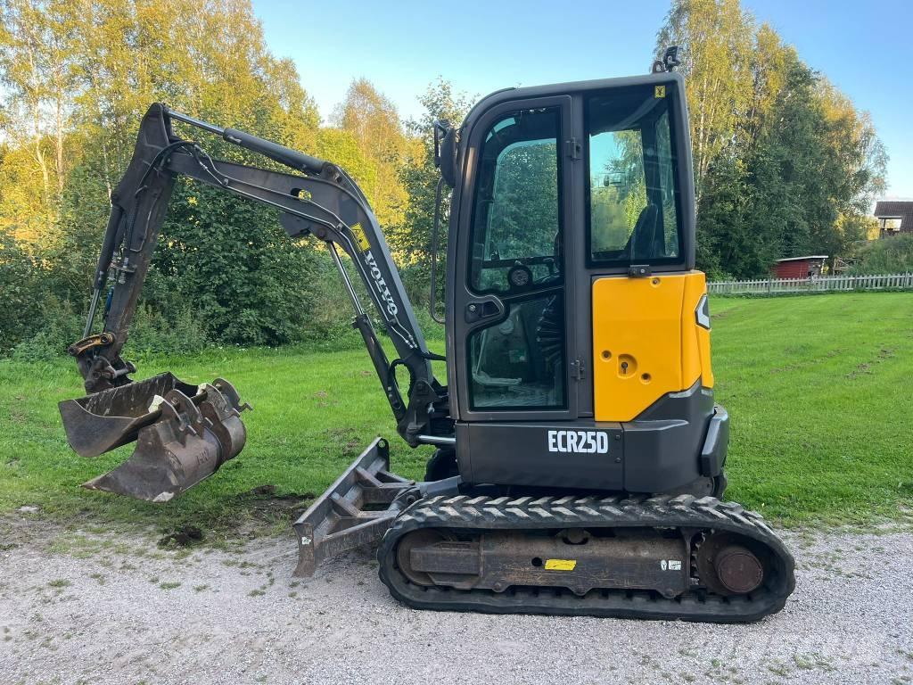 Volvo ECR 25 D Mini ekskavatoriai < 7 t