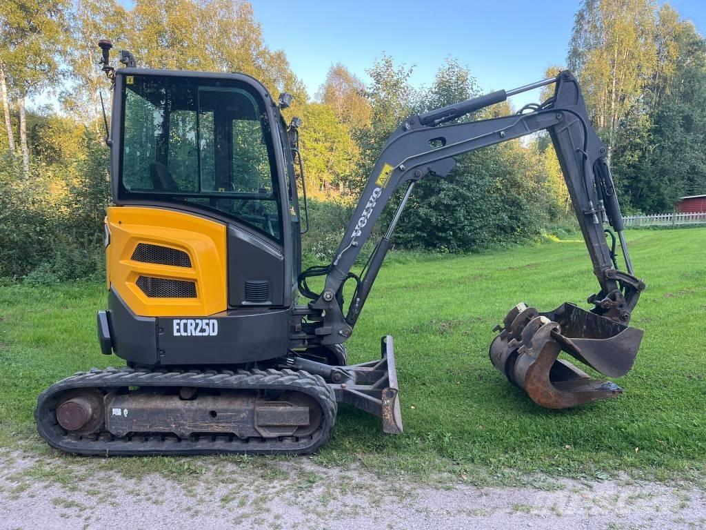 Volvo ECR 25 D Mini ekskavatoriai < 7 t