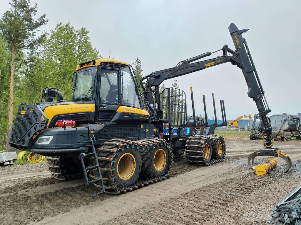 Ponsse Bison AF 8W Naudoti miškovežiai (Forvarderiai)