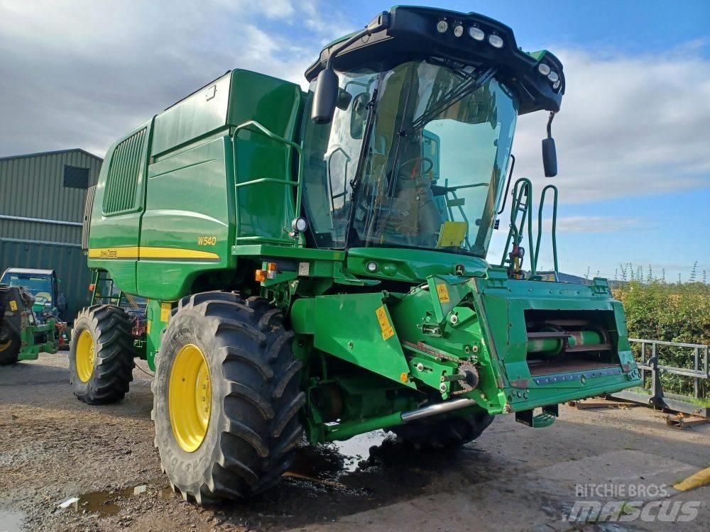 John Deere W 540 Derliaus nuėmimo kombainai