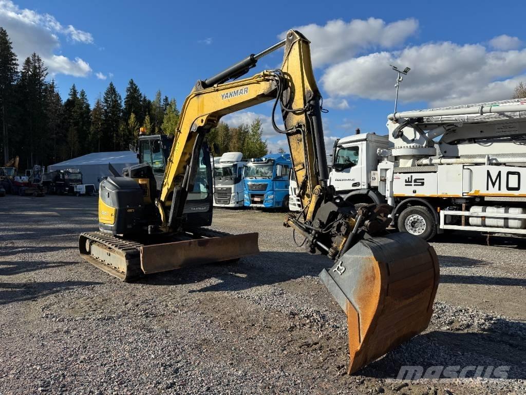 Yanmar Vio 80-1A Vidutinės galios ekskavatoriai 7-12 t