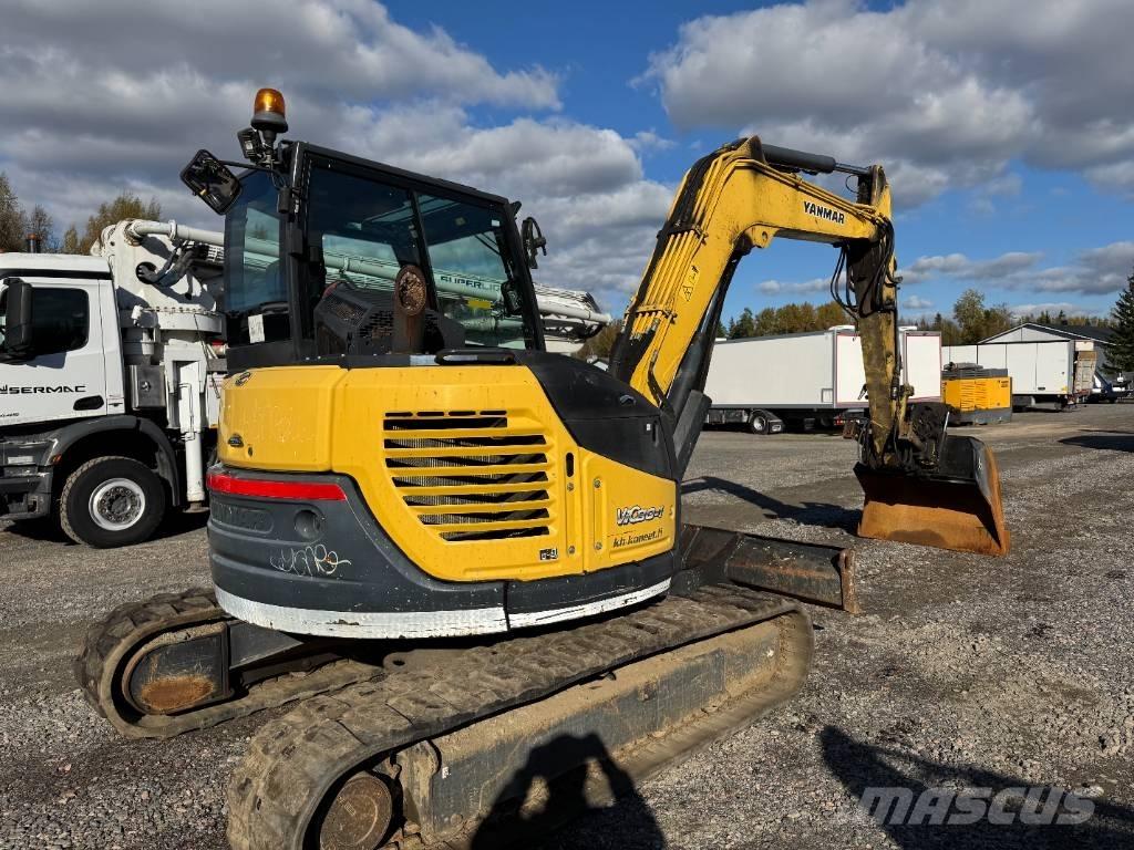 Yanmar Vio 80-1A Vidutinės galios ekskavatoriai 7-12 t