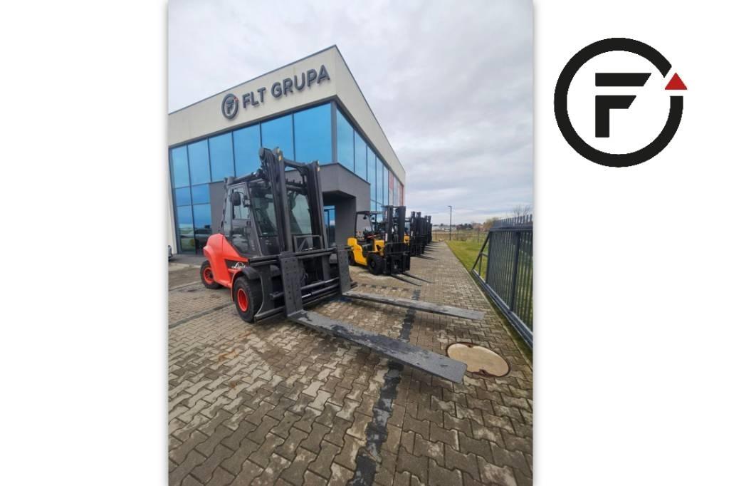 Linde H80T-02/1100 LPG (dujiniai) krautuvai