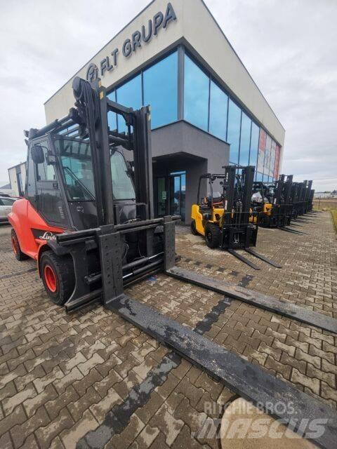 Linde H80T-02/1100 LPG (dujiniai) krautuvai
