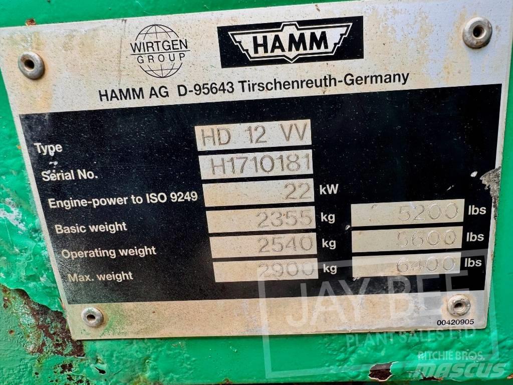 Hamm HD 12 Porinių būgnų volai