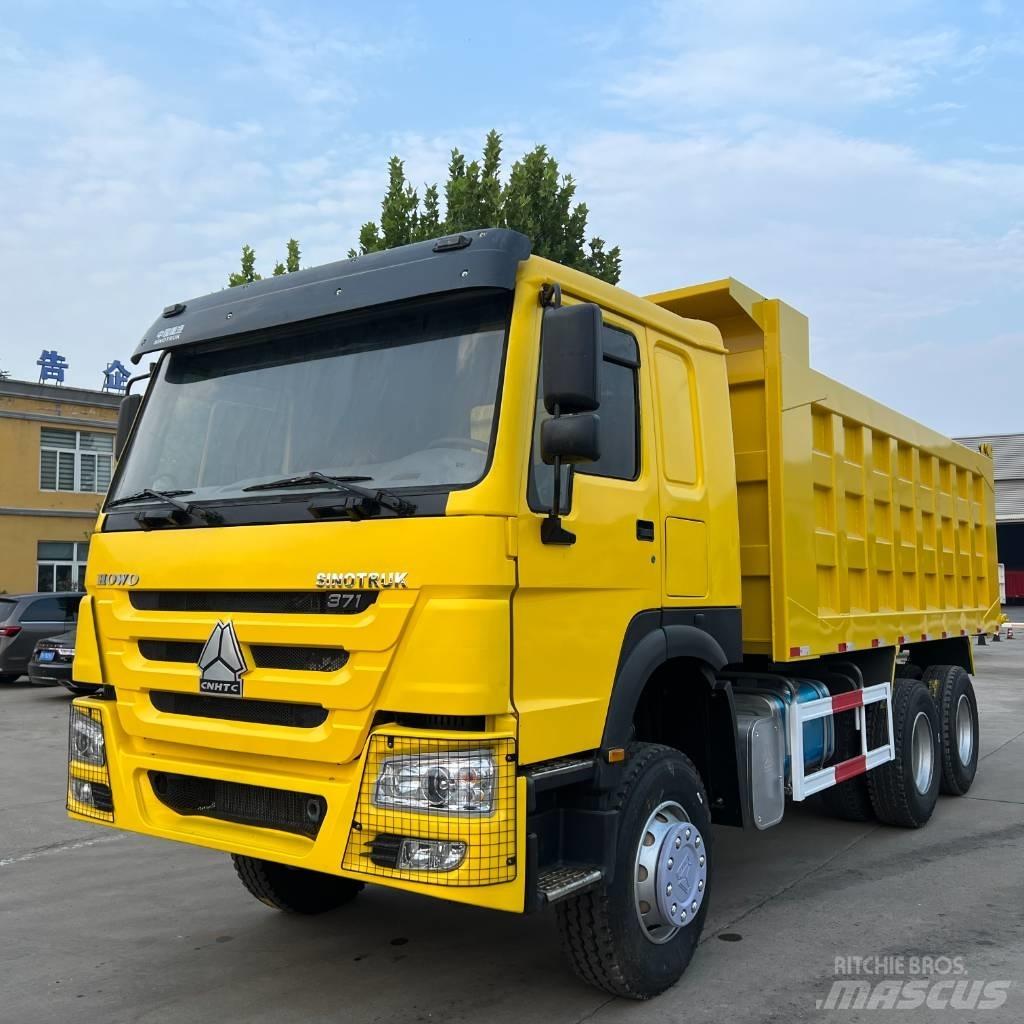 Howo 371 6x4 Savivarčių priekabų vilkikai