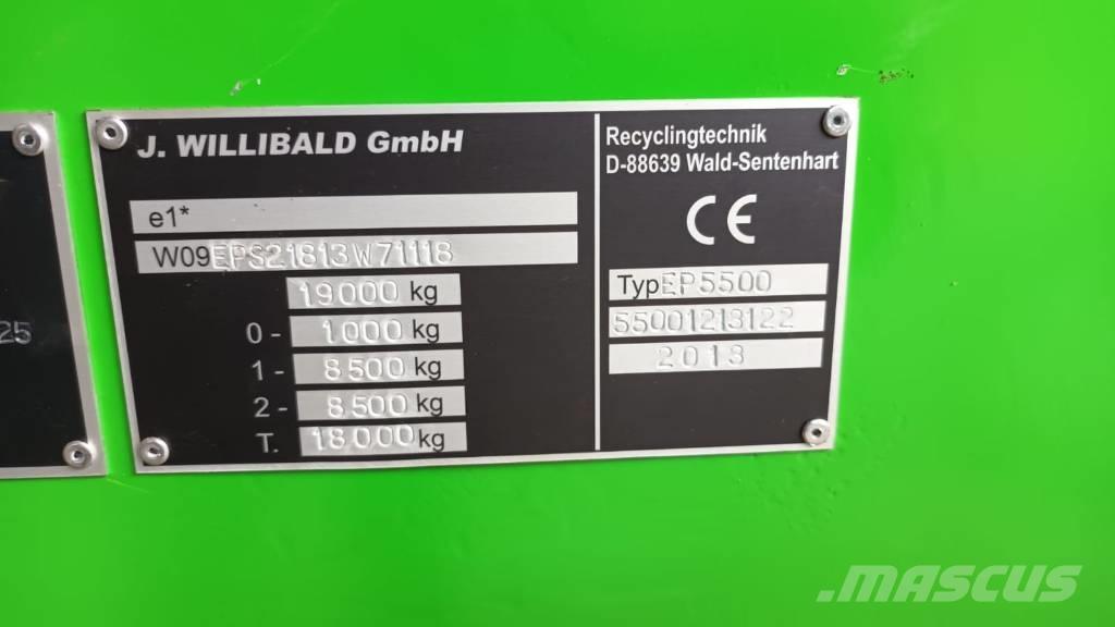 Willibald EP 5500 Miško mulčeriai