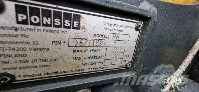 Ponsse Ergo 8wd Miško technika (Harvesteriai)