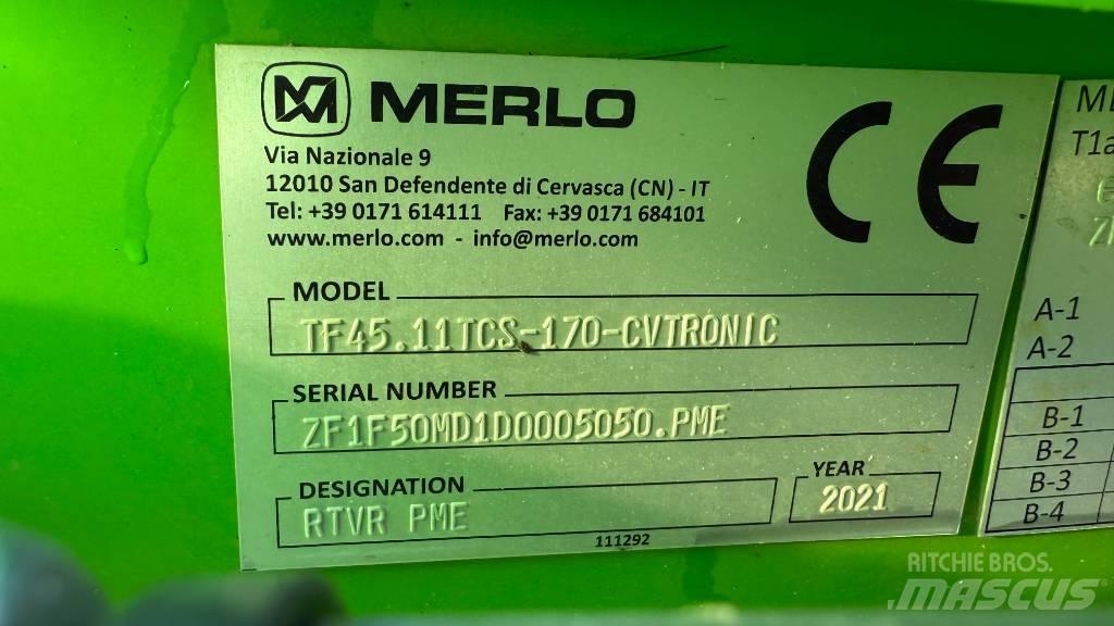 Merlo TF50 TD Teleskopiniai krautuvai