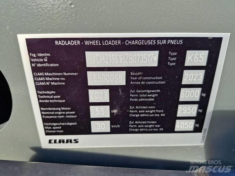 CLAAS Torion 535 Teleskopiniai krautuvai žemės ūkiui
