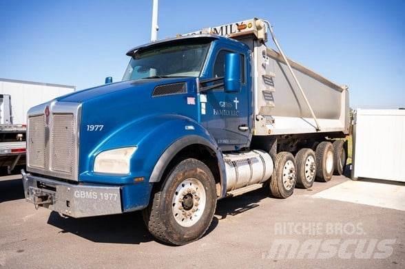 Kenworth T880 Savivarčių priekabų vilkikai