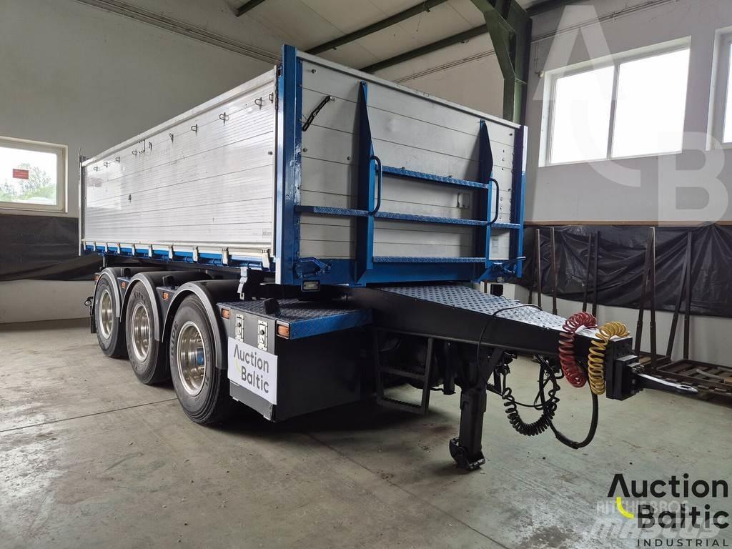 Nopa 25t. Tipper Tentinės puspriekabės