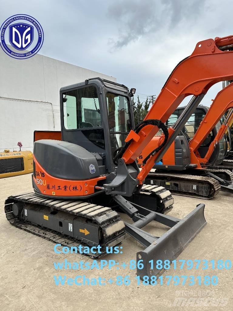 Hitachi ZX 50 U Mini ekskavatoriai < 7 t