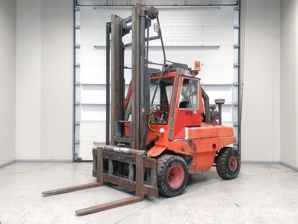 Linde H70DW Dyzeliniai krautuvai
