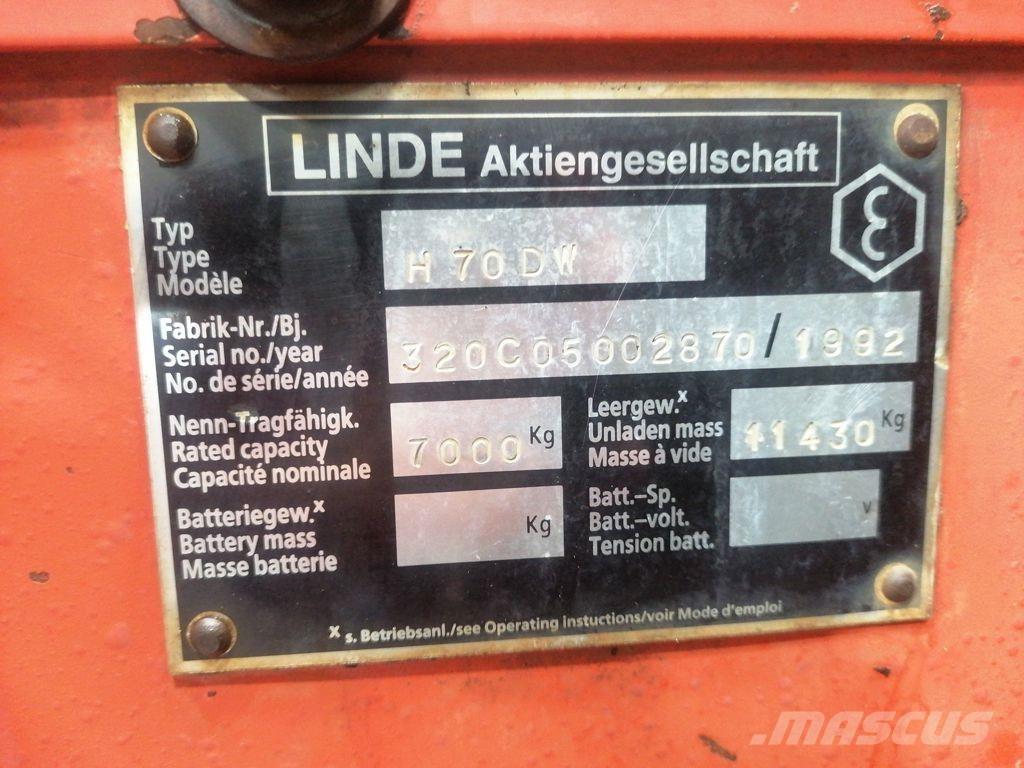 Linde H70DW Dyzeliniai krautuvai
