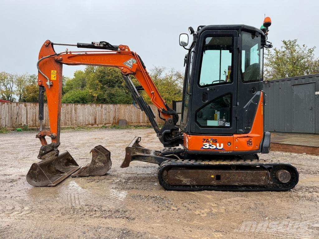 Hitachi ZX 33 U-6 Mini ekskavatoriai < 7 t