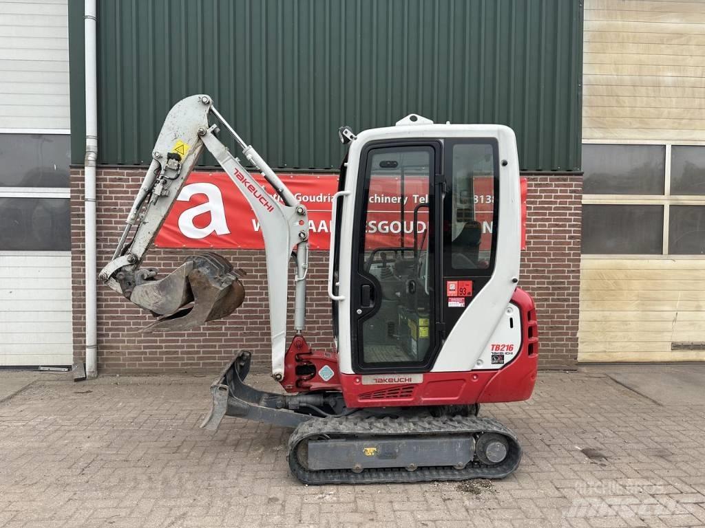 Takeuchi TB216 Mini ekskavatoriai < 7 t