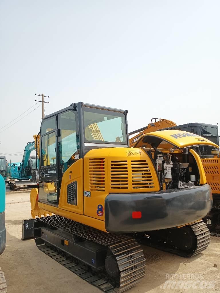 Komatsu PC 60 Mini ekskavatoriai < 7 t