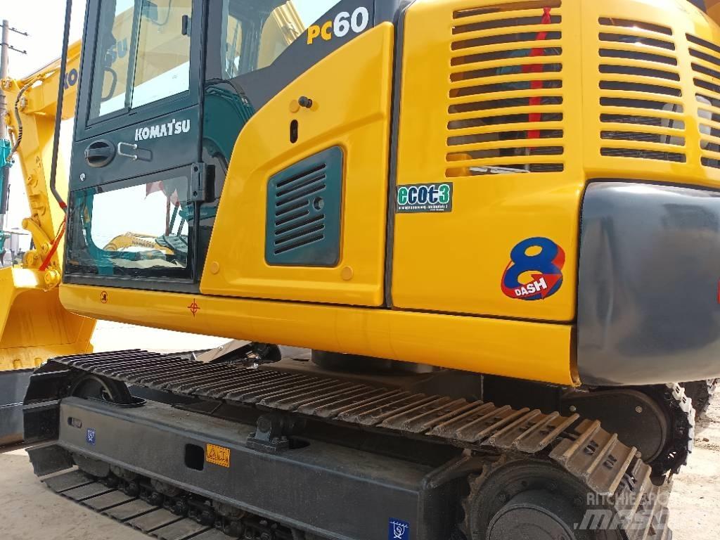 Komatsu PC 60 Mini ekskavatoriai < 7 t