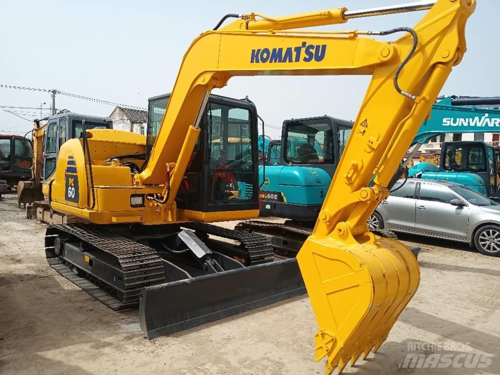 Komatsu PC 60 Mini ekskavatoriai < 7 t