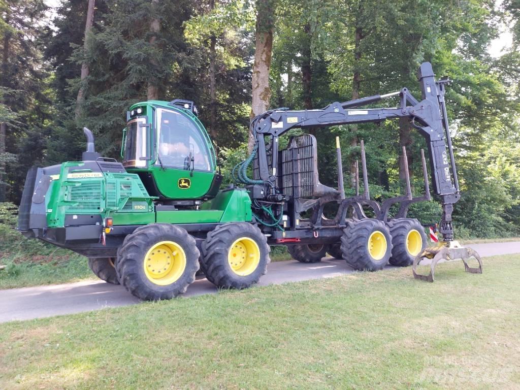 John Deere 1110G Naudoti miškovežiai (Forvarderiai)