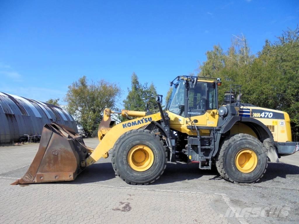 Komatsu WA 470-8 Naudoti ratiniai krautuvai
