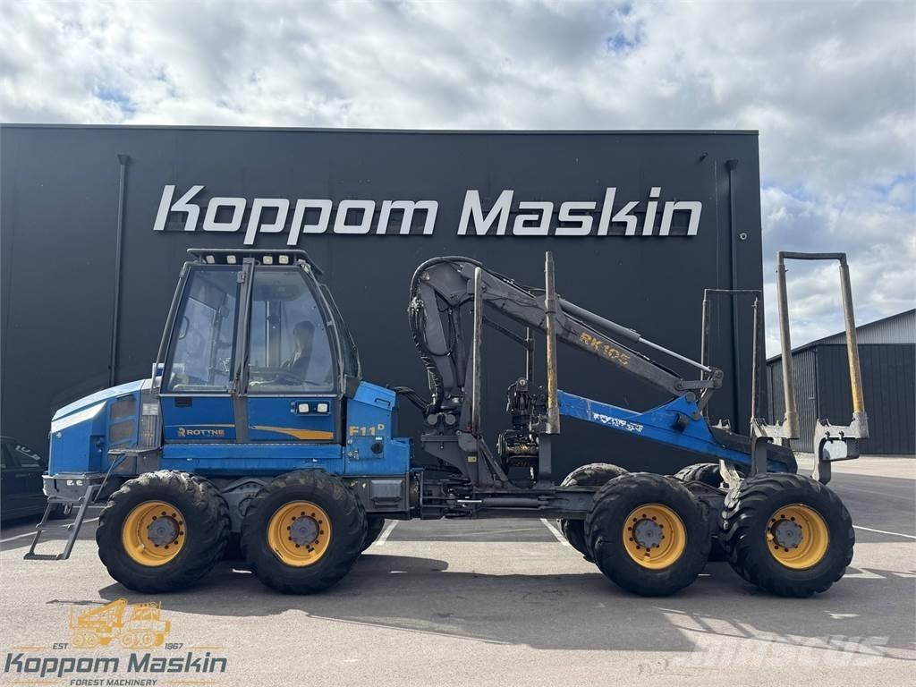 Rottne F11D Naudoti miškovežiai (Forvarderiai)