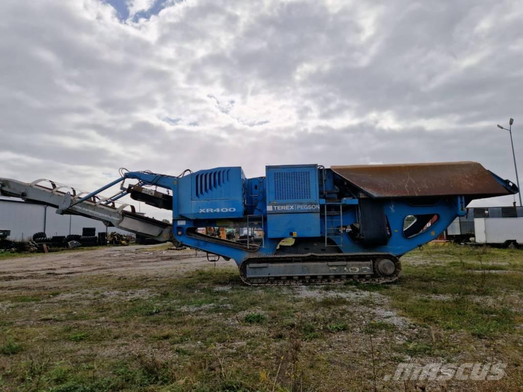 Terex Pegson XR 400 Mobilūs smulkintuvai