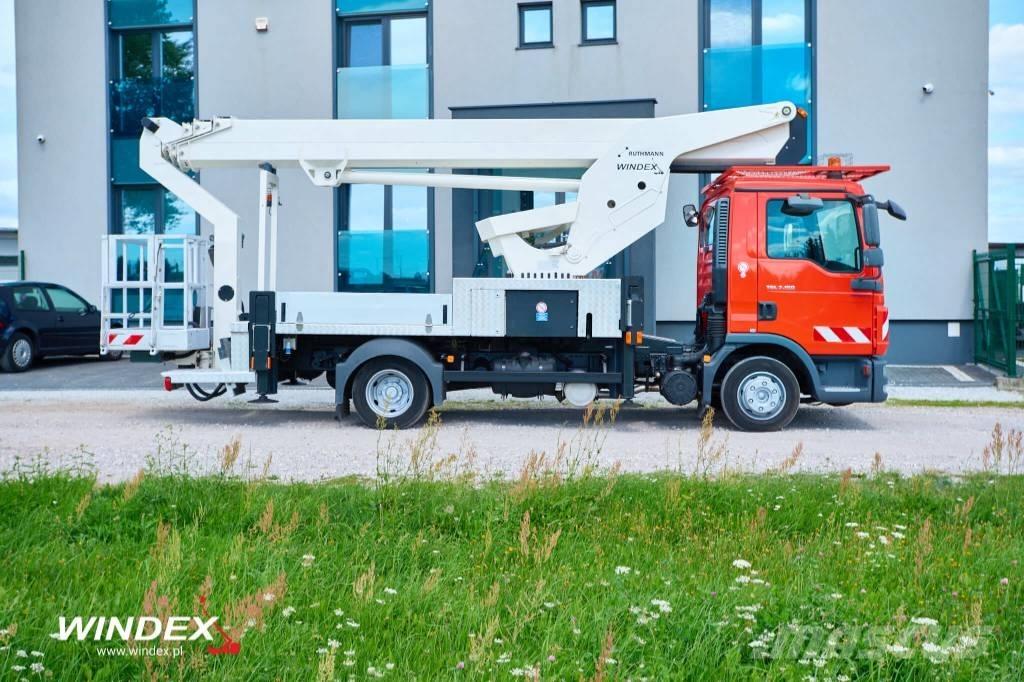 Ruthmann T 300 Ant vilkikų montuojamos kėlimo platformos