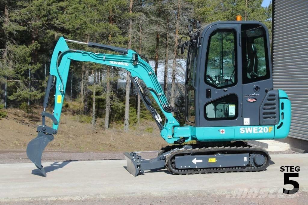 Sunward SWE 20 F Mini ekskavatoriai < 7 t