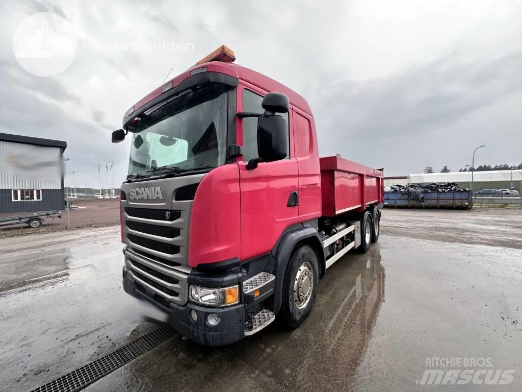 Scania G 490 Savivarčių priekabų vilkikai