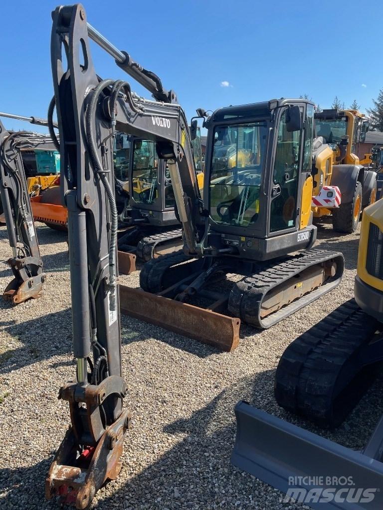 Volvo ECR50D Mini ekskavatoriai < 7 t