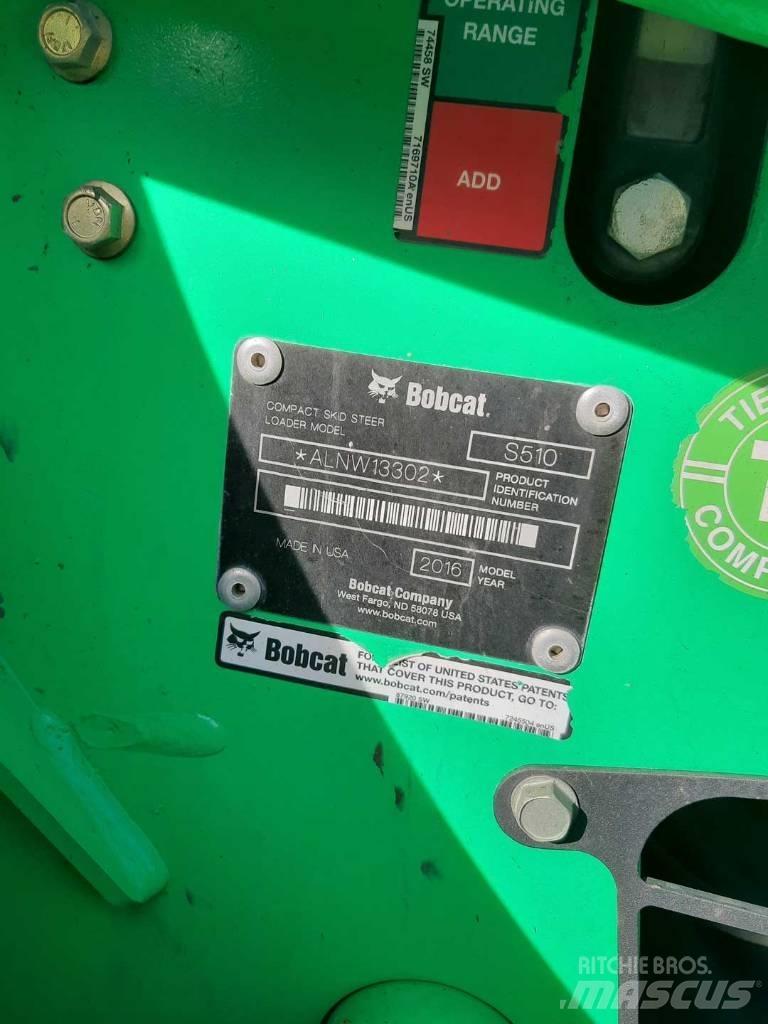 Bobcat S 510 Krautuvai su šoniniu pasukimu