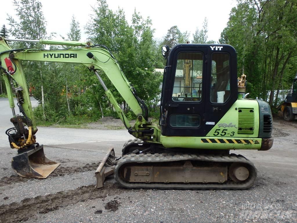 Hyundai Robex 55-3 Mini ekskavatoriai < 7 t