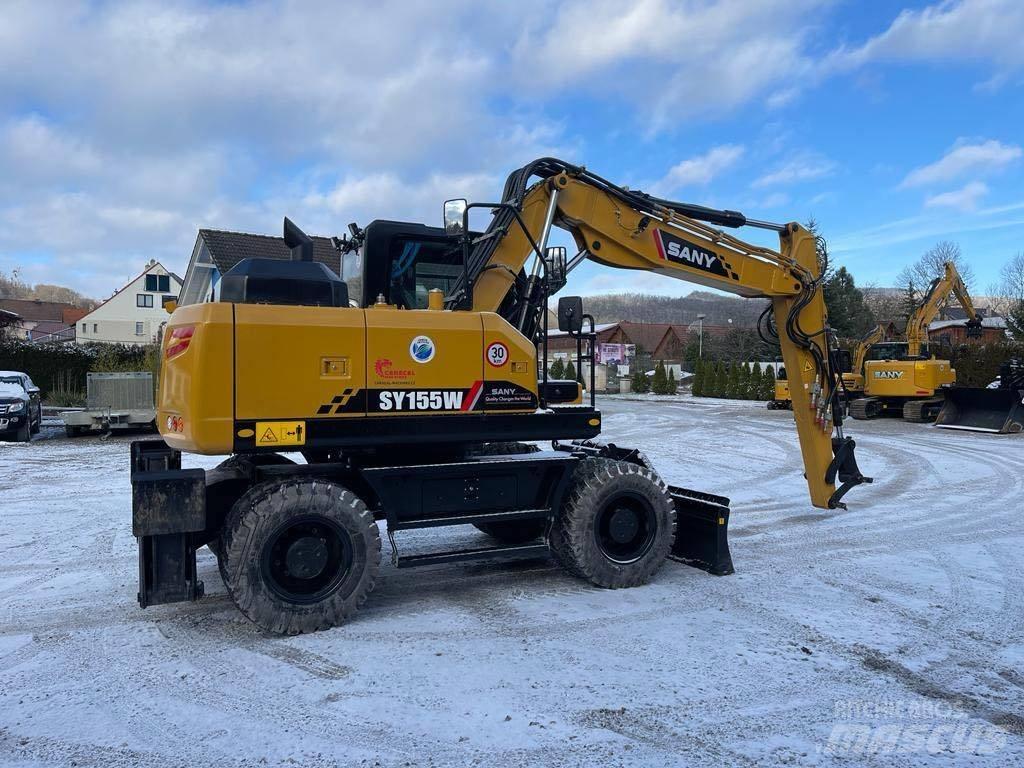 Sany SY155W Ratiniai ekskavatoriai