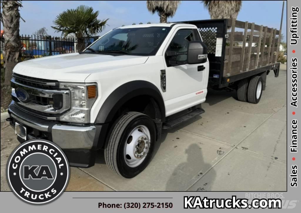 Ford F 550 XLT SD Platformos/ Pakrovimas iš šono