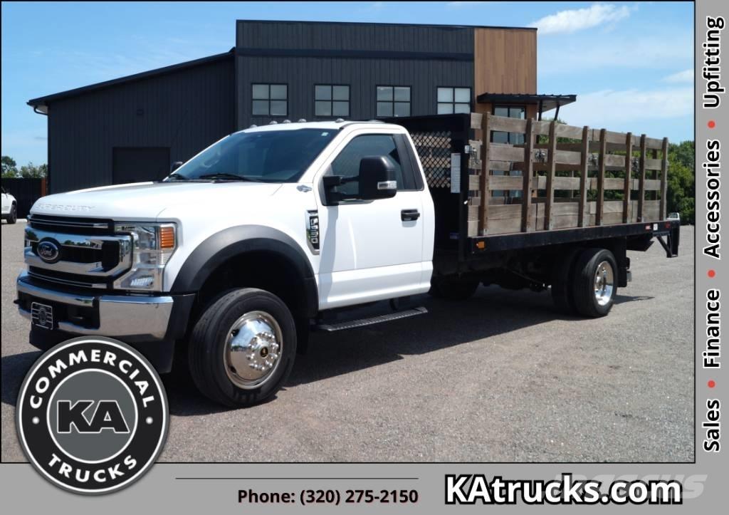 Ford F 550 XLT SD Platformos/ Pakrovimas iš šono