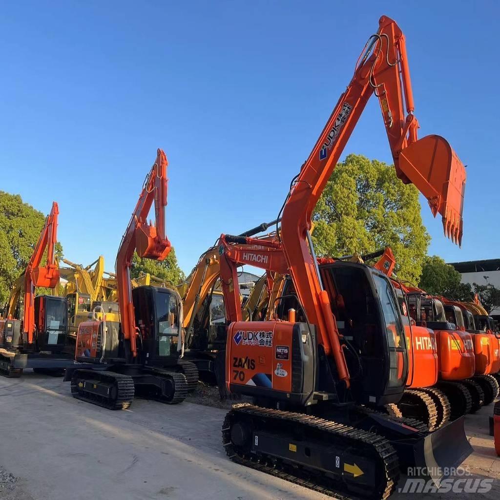 Hitachi ZX 70 Vikšriniai ekskavatoriai