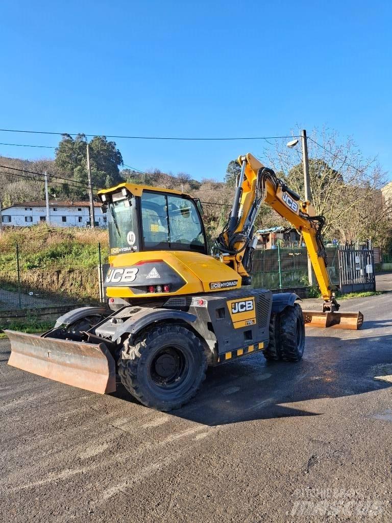 JCB Hydradig 110W Ratiniai ekskavatoriai