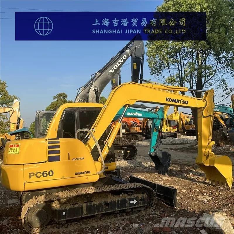 Komatsu PC 60-7 Vikšriniai ekskavatoriai