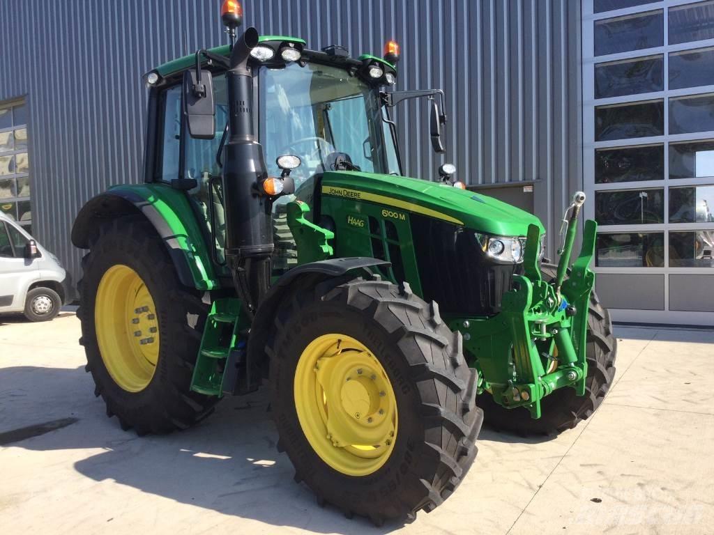 John Deere 6100M Traktoriai