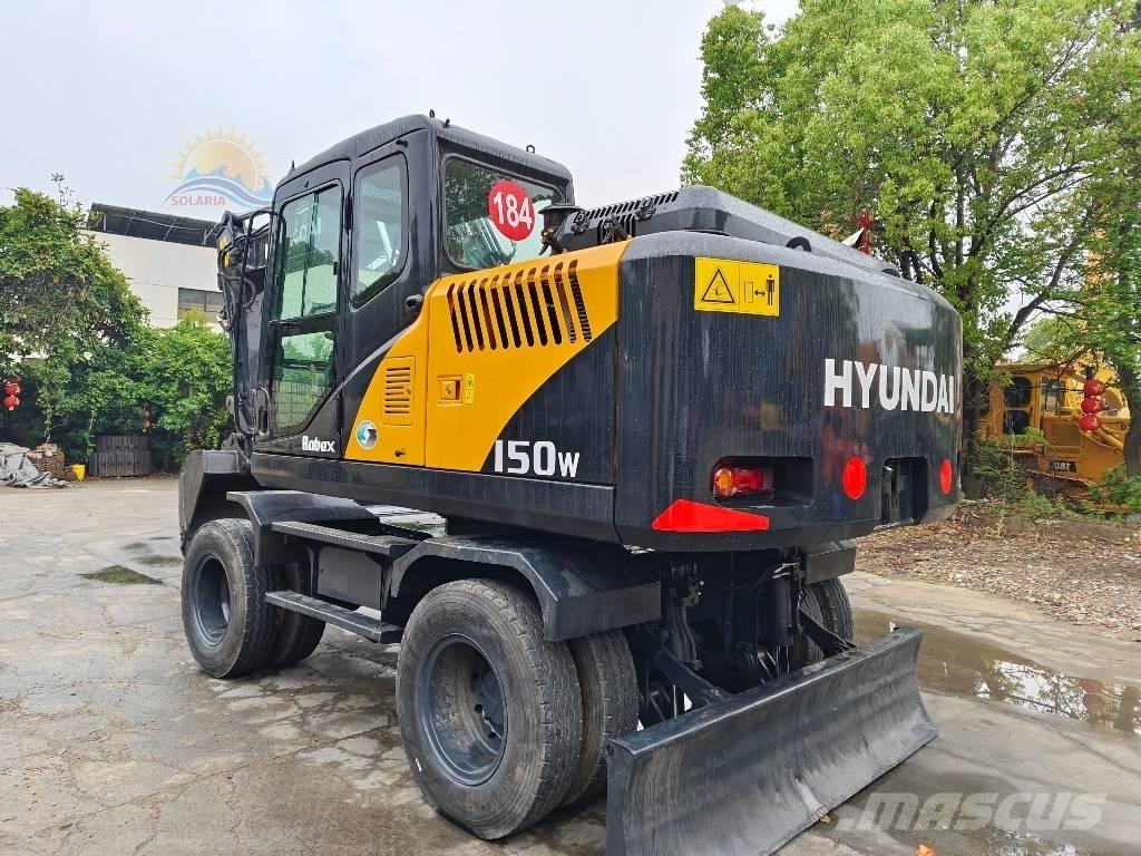 Hyundai R 150 W Bokštiniai kranai