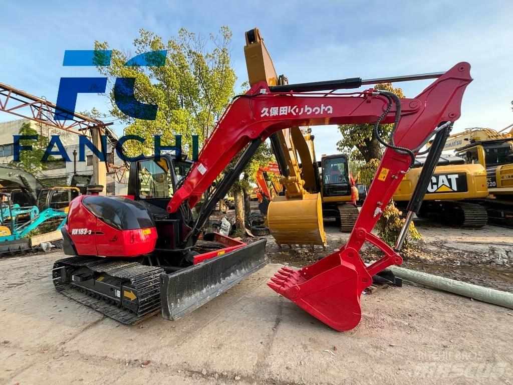 Kubota KX 183 Vikšriniai ekskavatoriai