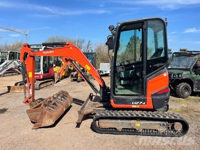 Kubota U 27-4 Mini ekskavatoriai < 7 t