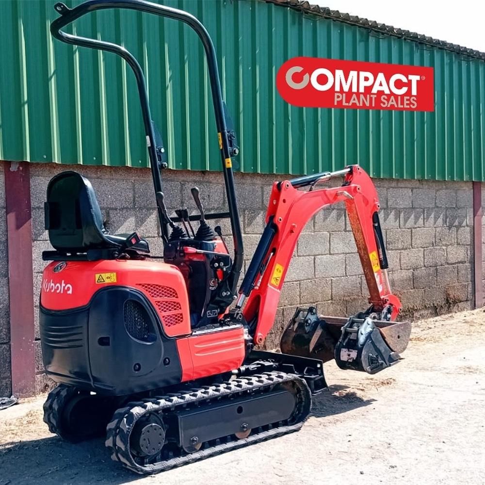 Kubota K008-3 Mini ekskavatoriai < 7 t